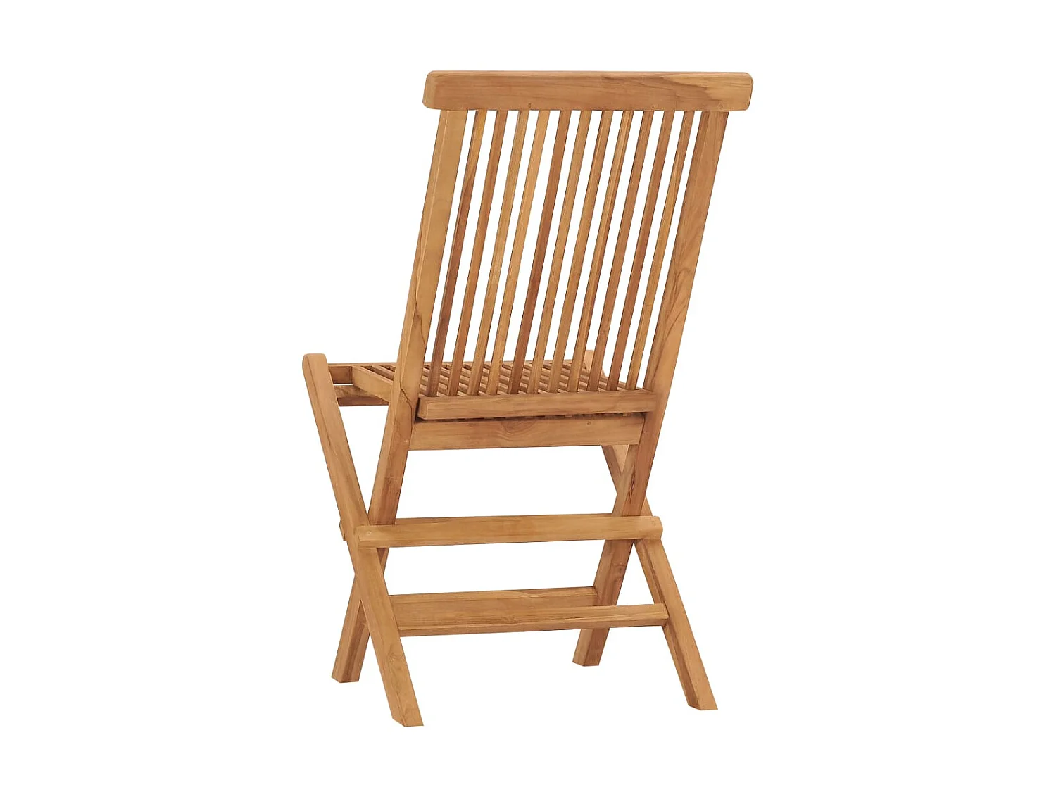 Cadeiras de jardim dobráveis 2 pcs madeira de teca maciça PT409729