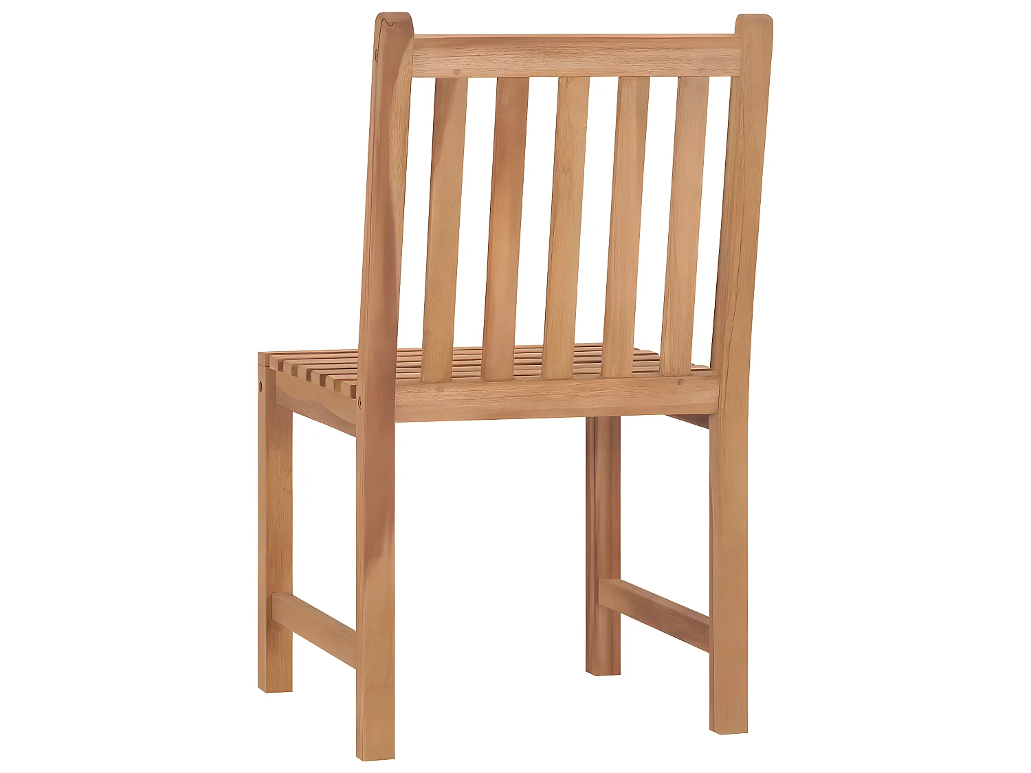 Silla de jardín 2 unidades madera maciza de teca ES39239