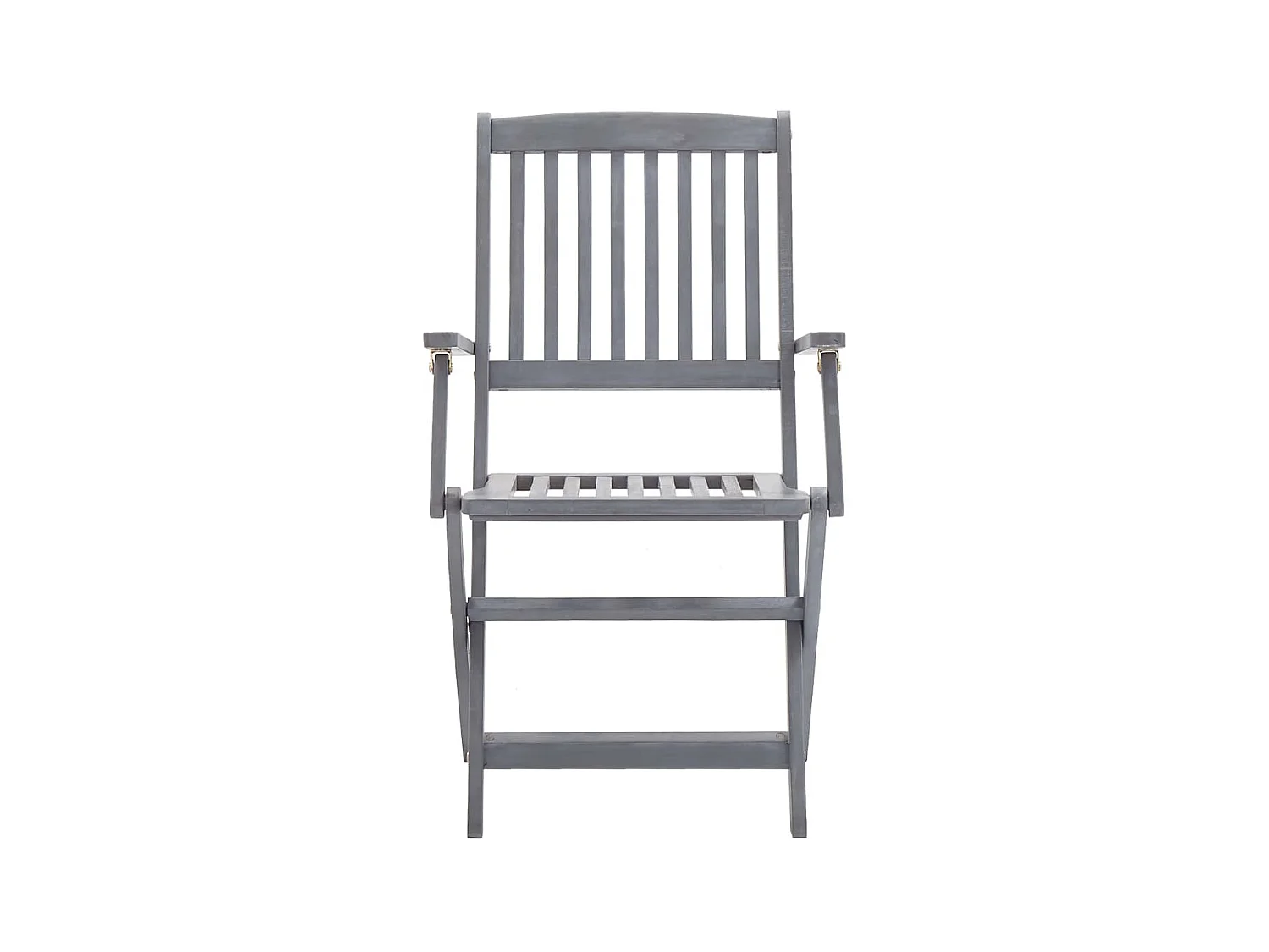 Chaises pliables d'extérieur 4 pcs avec coussins Bois d'acacia SEF56321