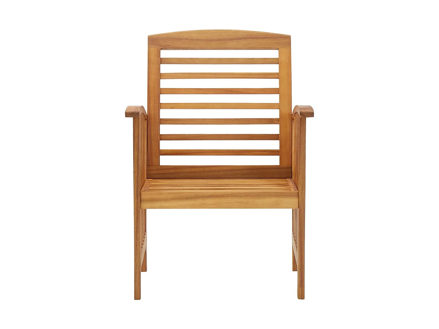 Chaises de jardin 2 pcs Bois d'acacia massif SEF82904