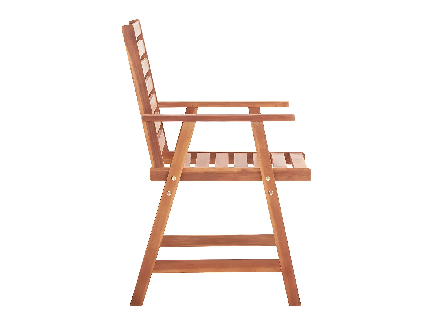 Chaises à dîner d'extérieur 2 pcs avec coussins Acacia massif SEF97285