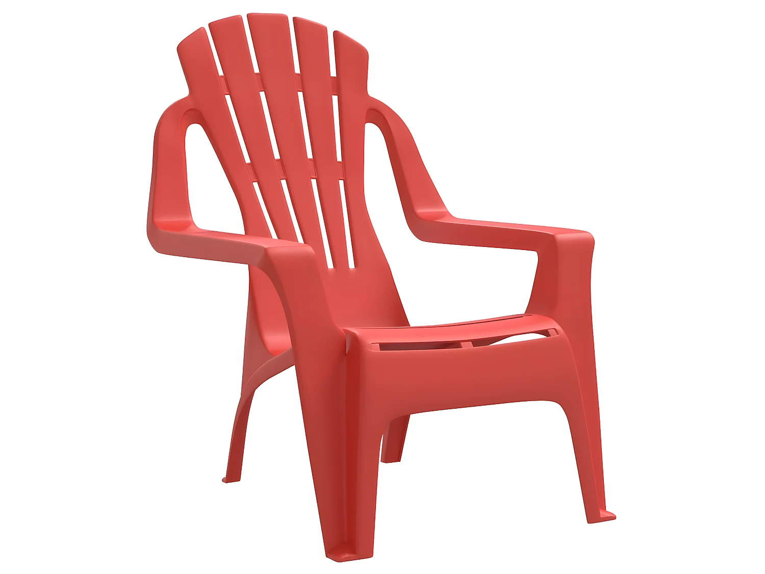 Chaises de jardin pour enfants lot de 2 rouge 37x34x44 cm PP SEF52900