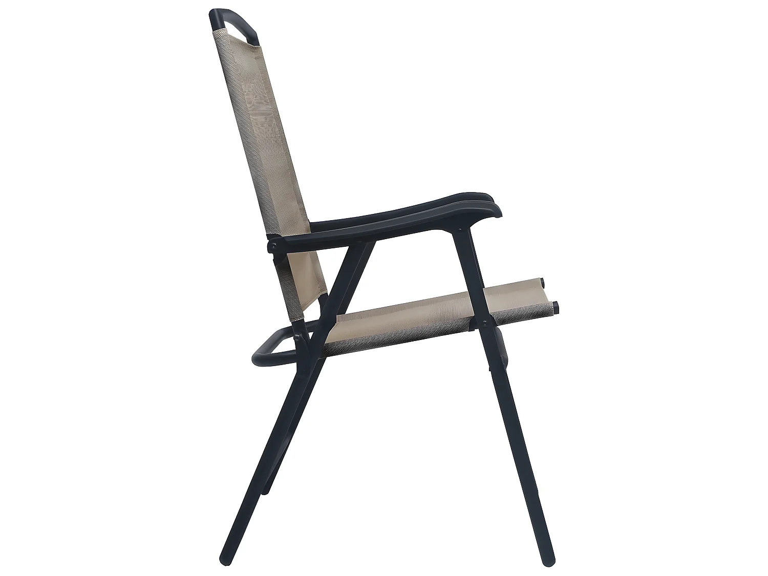 Cadeiras de jardim dobráveis 2 pcs textilene cinza-acastanhado PT451050