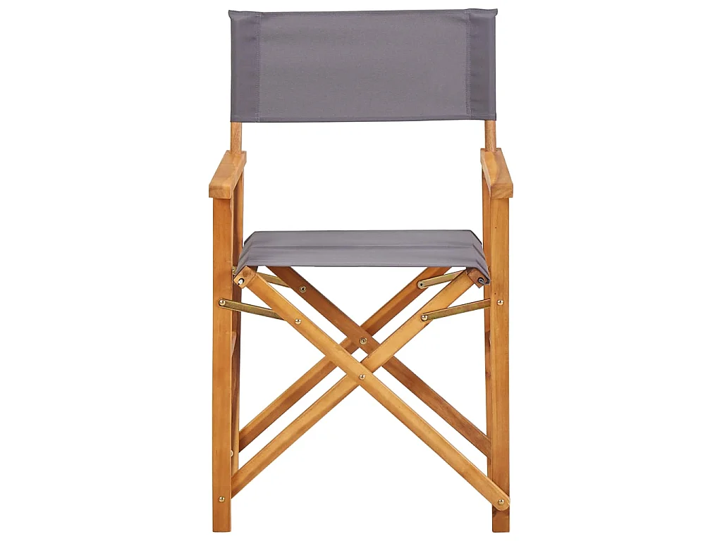 Silla de director madera maciza de acacia ES37451