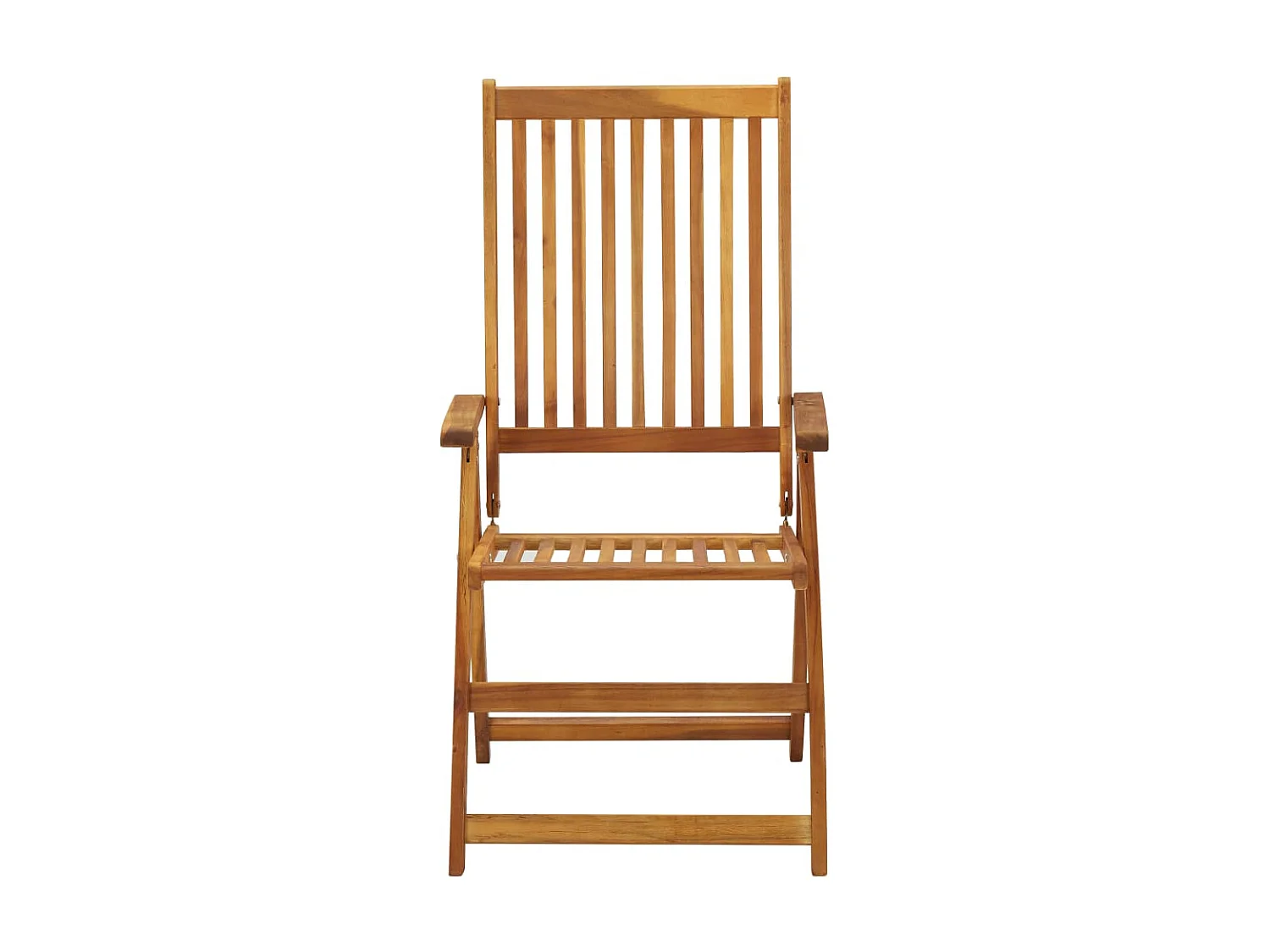 Tuinstoelen verstelbaar 3 st massief acaciahout NL25124