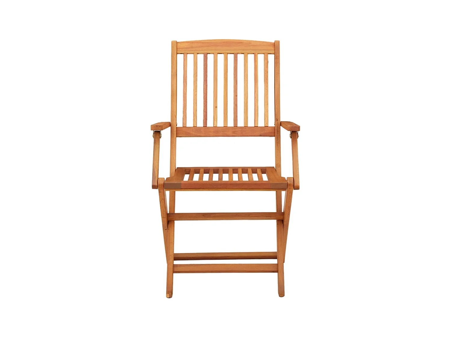 Klappbare Gartenstühle 4 Stk.| Outdoor-Stuhl Massivholz Eukalyptus -gkd852693