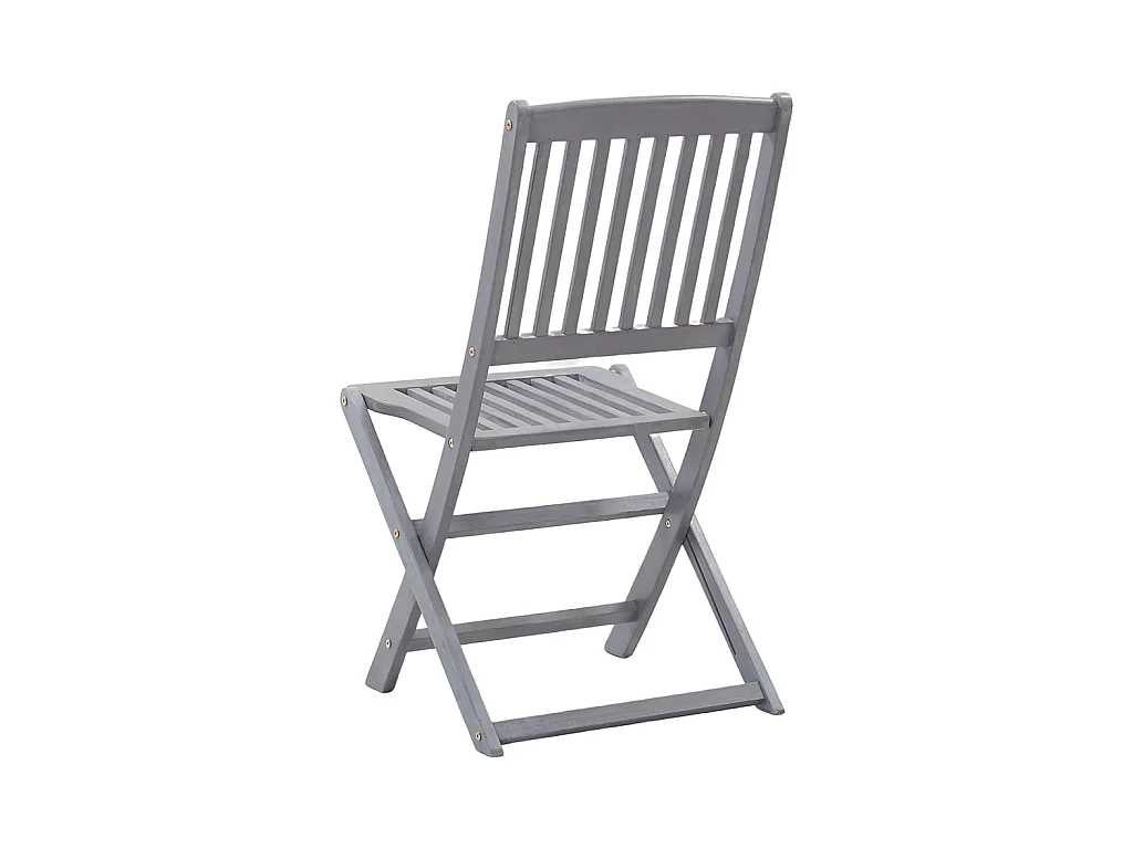 Klappbare Gartenstühle 8 Stk.| Outdoor-Stuhl Massivholz Akazie -gkd83963