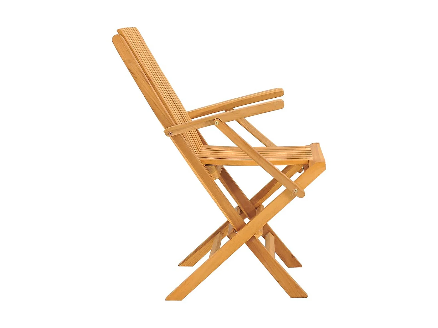 Chaises de jardin pliantes 2 pcs 61x67x90 cm bois massif teck SEF98627