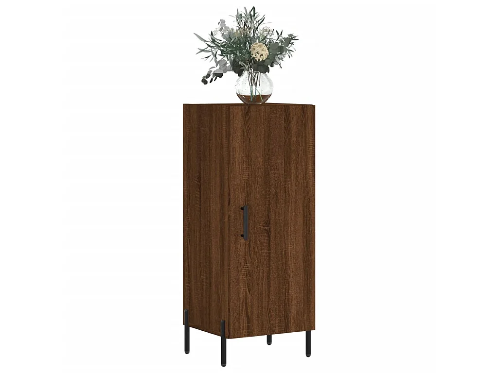 Sideboard Lowboard - Braun Eichen-Optik 34,5x34x90 cm Holzwerkstoff -RM60850