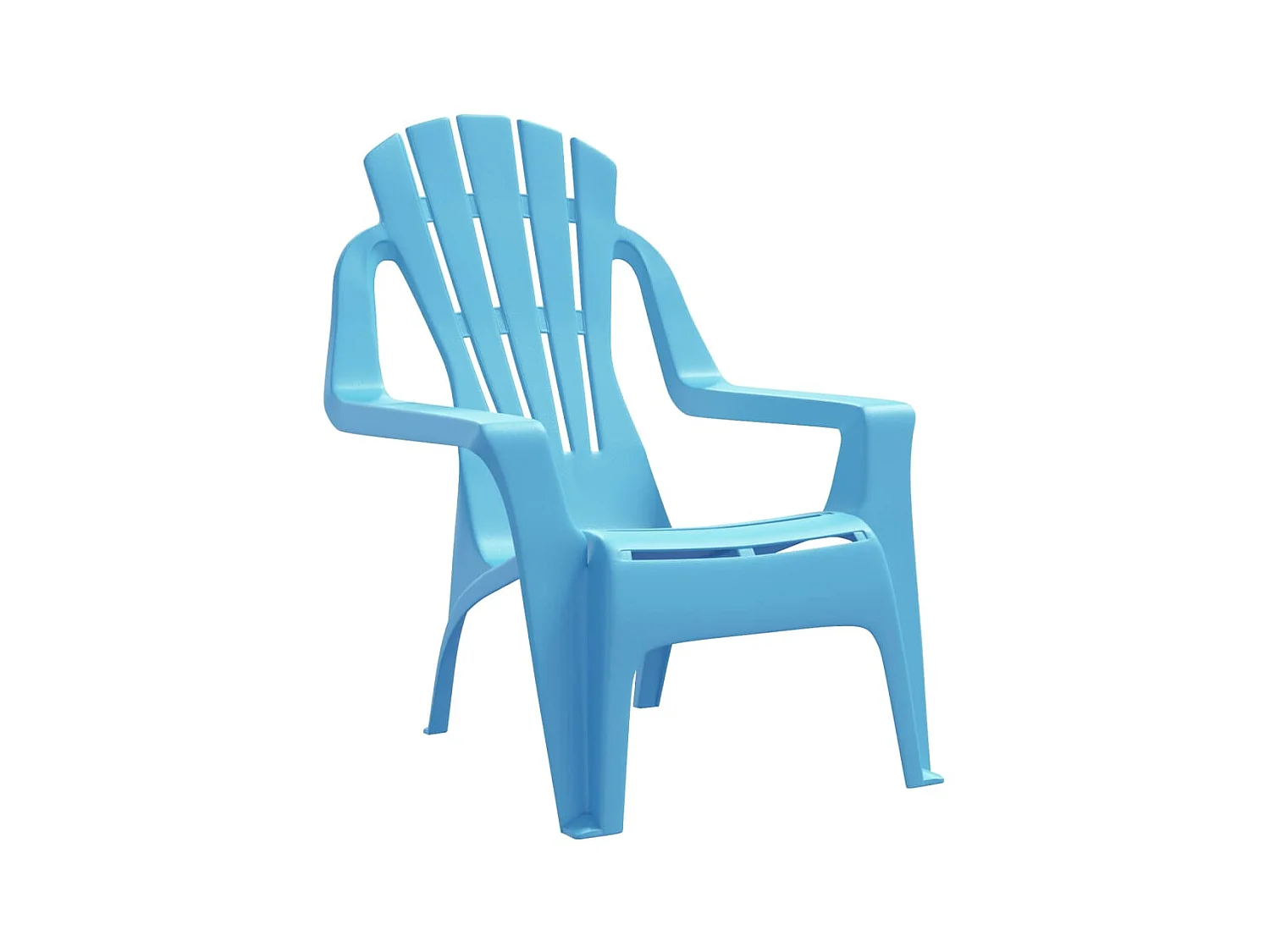 Chaises de jardin pour enfants lot de 2 bleu 37x34x44 cm PP SEF77962
