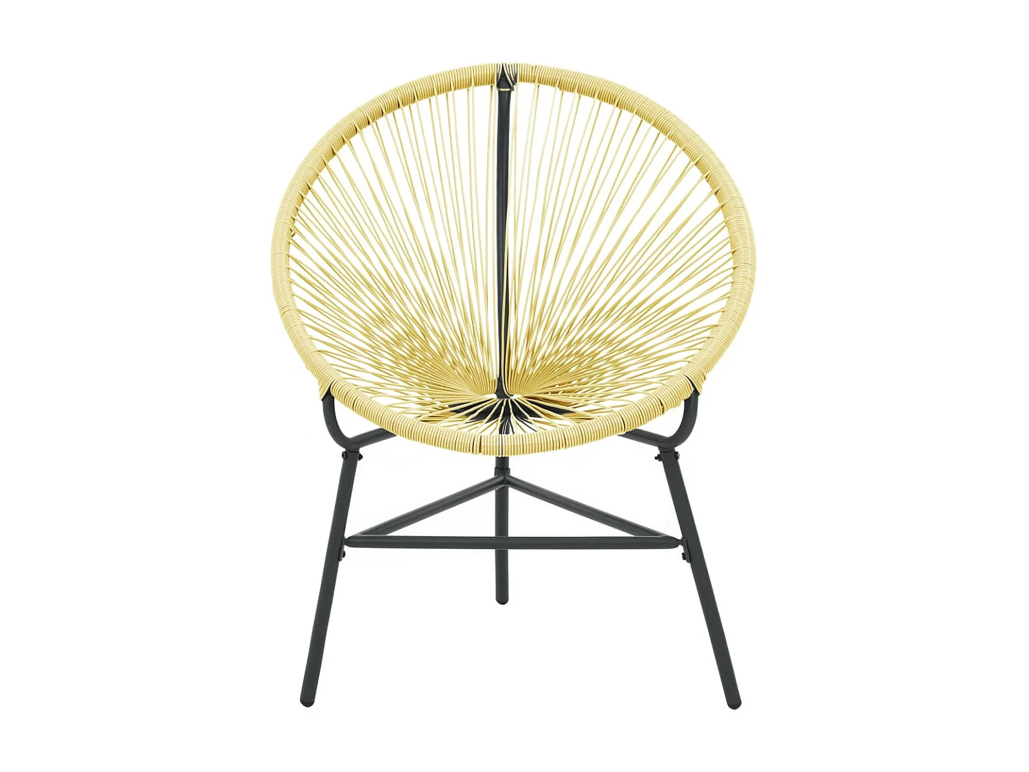 Tuinstoel Acapulco poly rattan beige NL65853