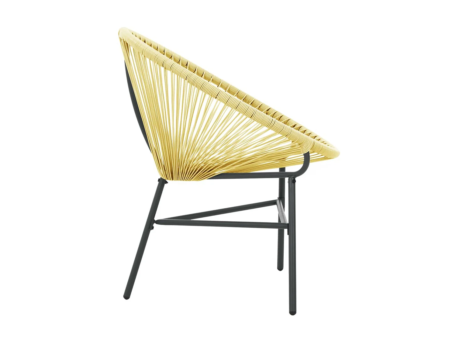 Tuinstoel Acapulco poly rattan beige NL65853