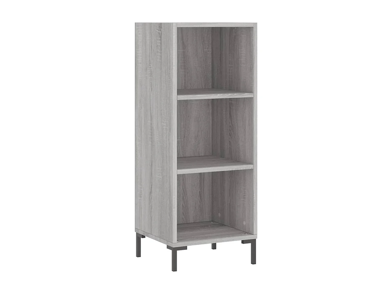 Sideboard Grau Sonoma - Lowboard 34,5x32,5x90 cm Holzwerkstoff -RM24069