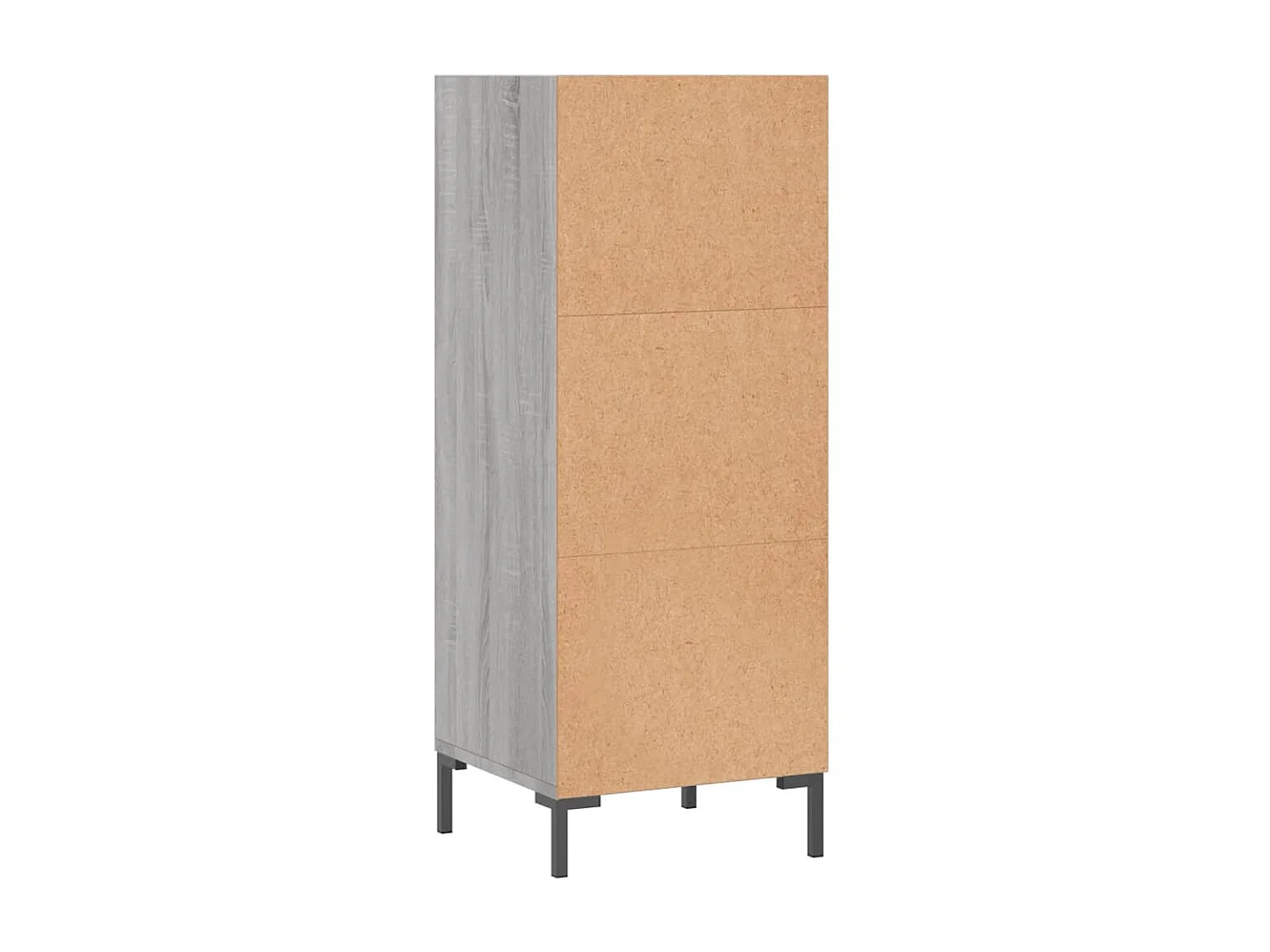 Sideboard Grau Sonoma - Lowboard 34,5x32,5x90 cm Holzwerkstoff -RM24069