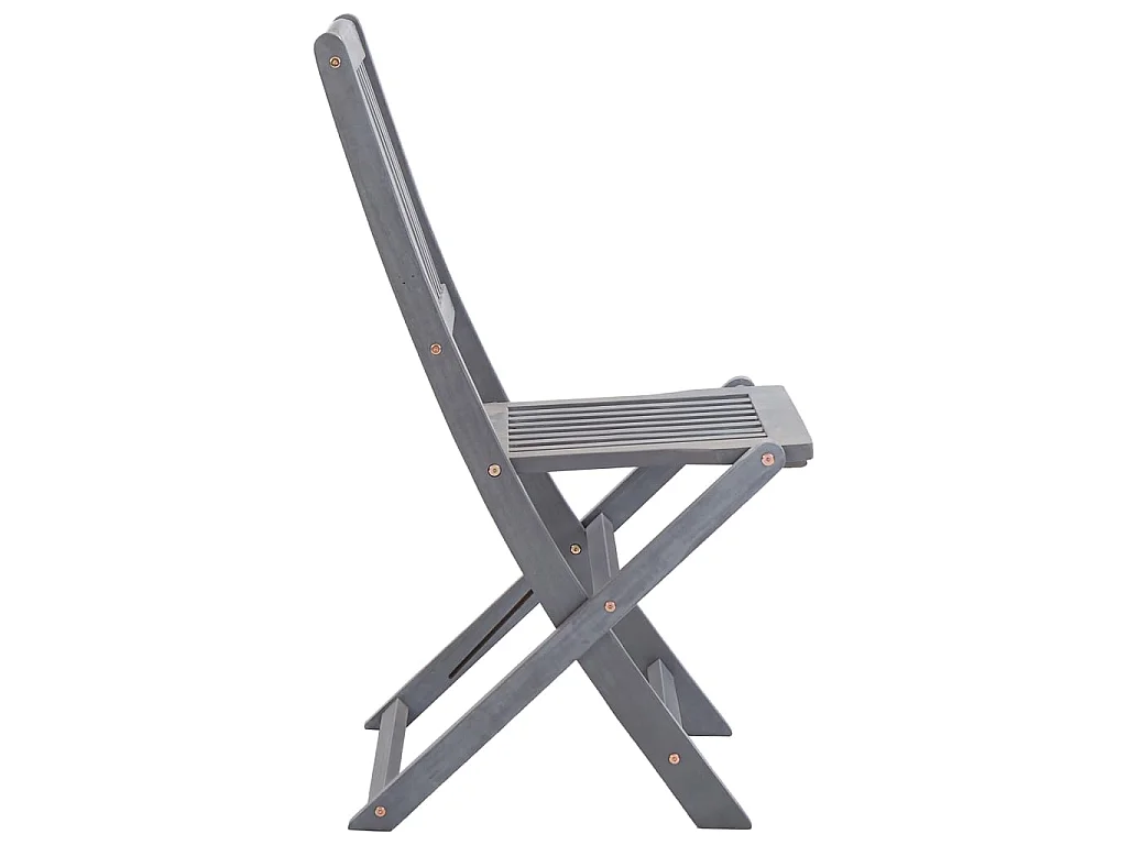 Klappbare Gartenstühle 2 Stk.| Outdoor-Stuhl Massivholz Akazie -gkd731867