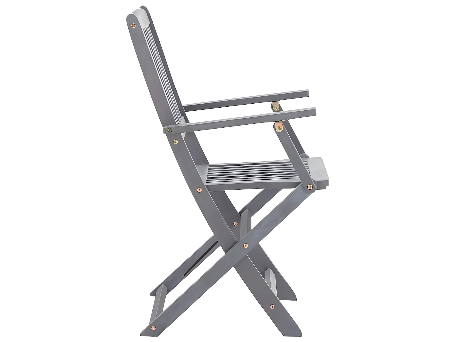 Klappbare Gartenstühle 2 Stk.| Outdoor-Stuhl Massivholz Akazie -gkd372765