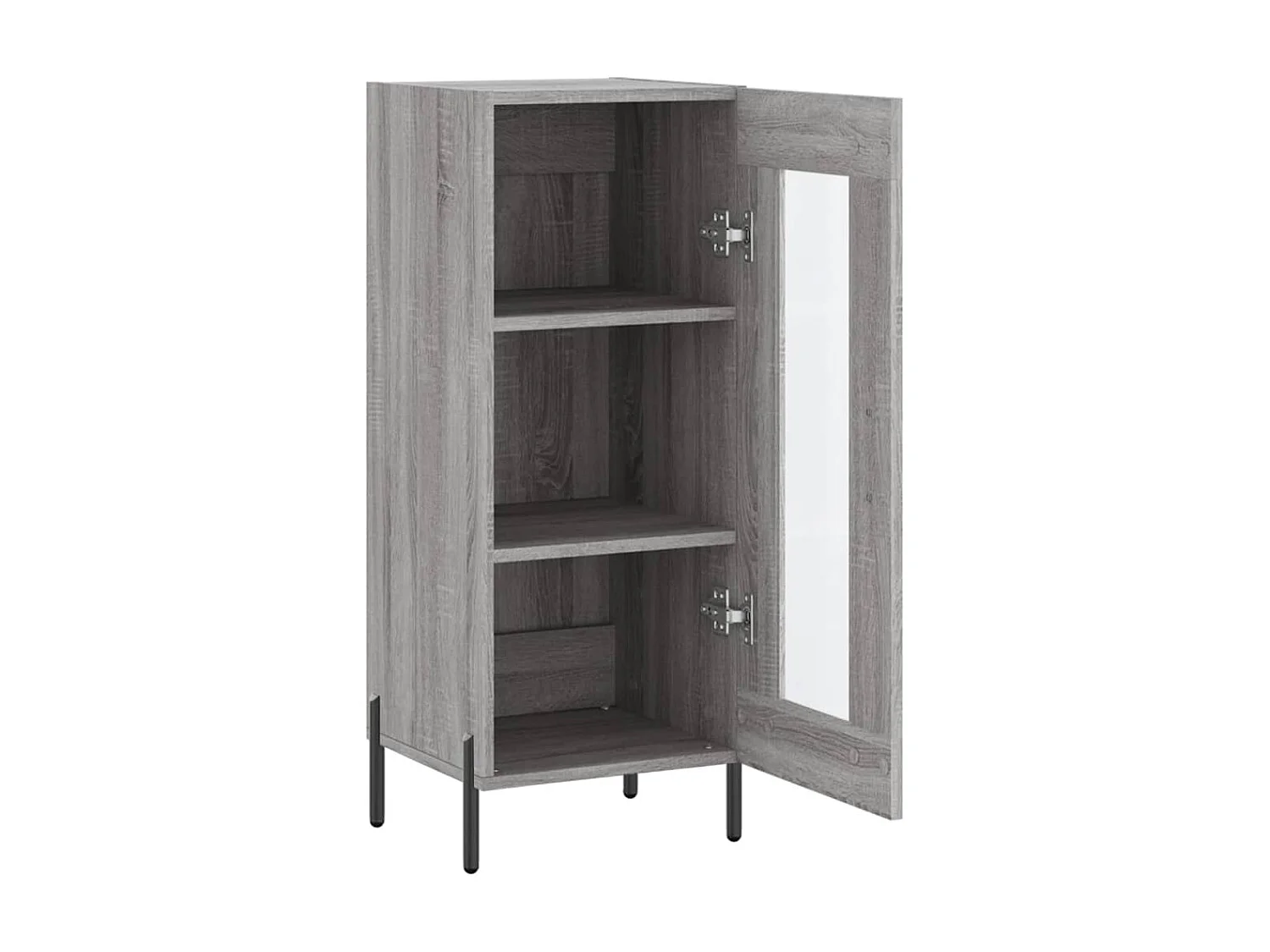 Sideboard Grau Sonoma - Lowboard 34,5x34x90 cm Holzwerkstoff -RM72839