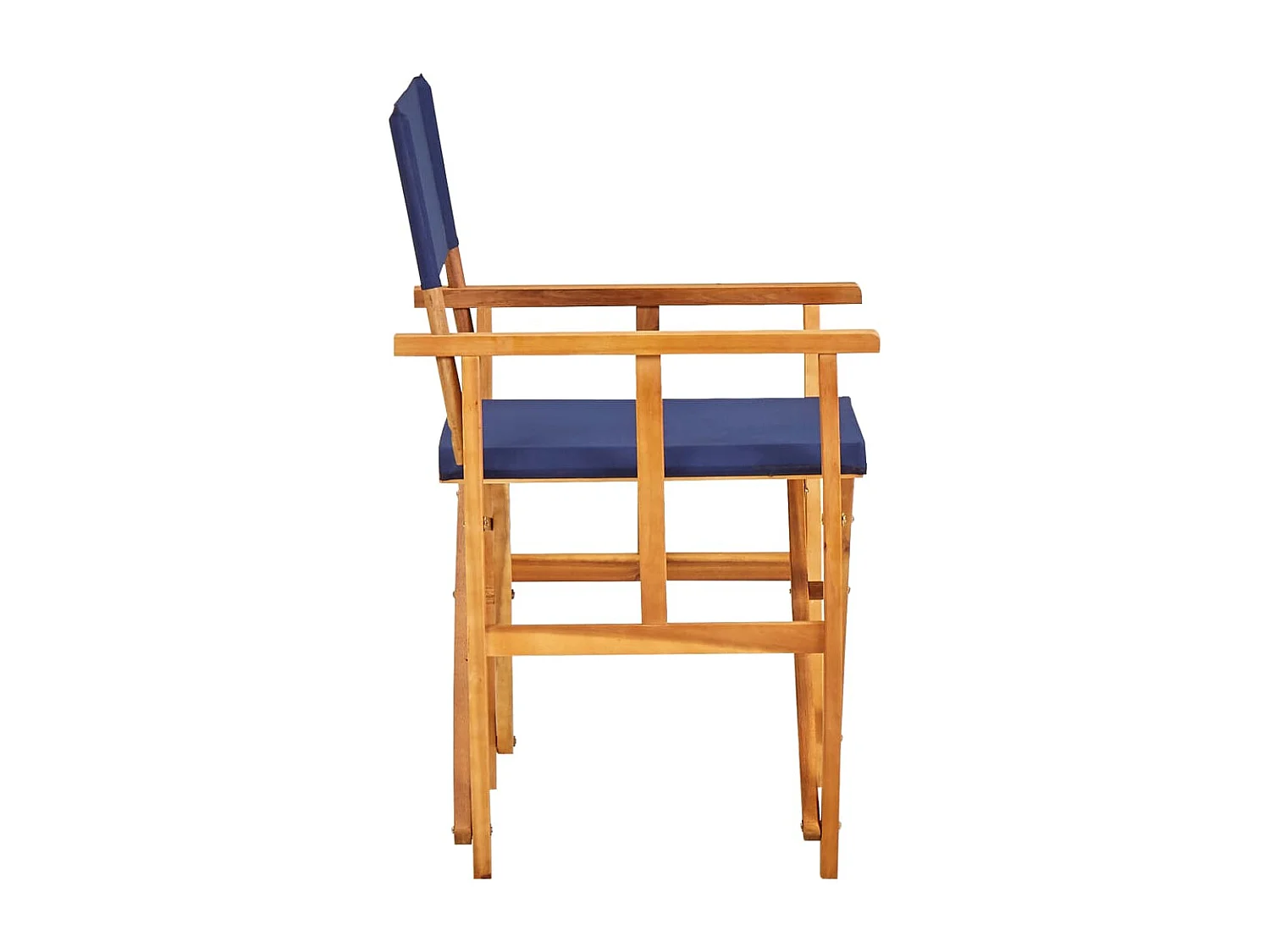 Sillas de director 2 uds madera maciza de acacia azul ES88479