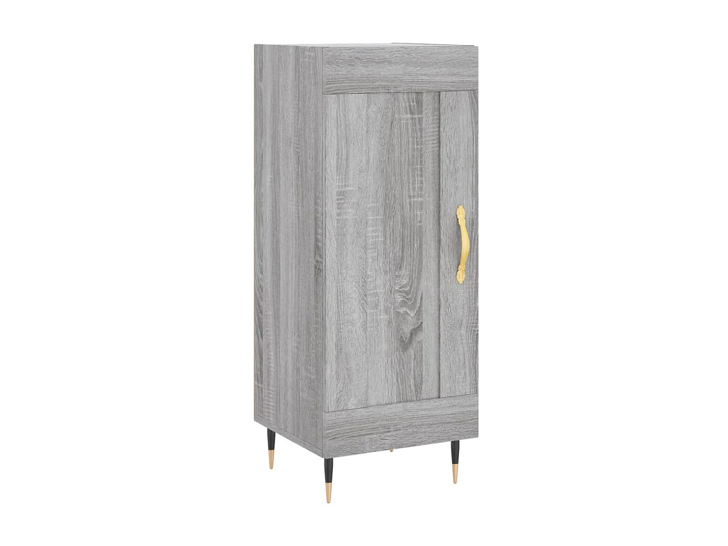 Sideboard Grau Sonoma - Lowboard 34,5x34x90 cm Holzwerkstoff -RM91195