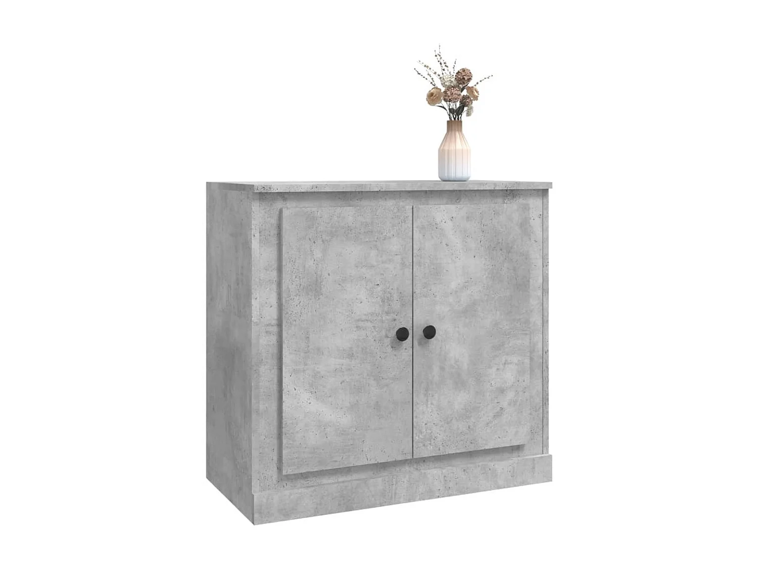 Sideboard Lowboard - Betongrau 70x35,5x67,5 cm Holzwerkstoff -RM94925