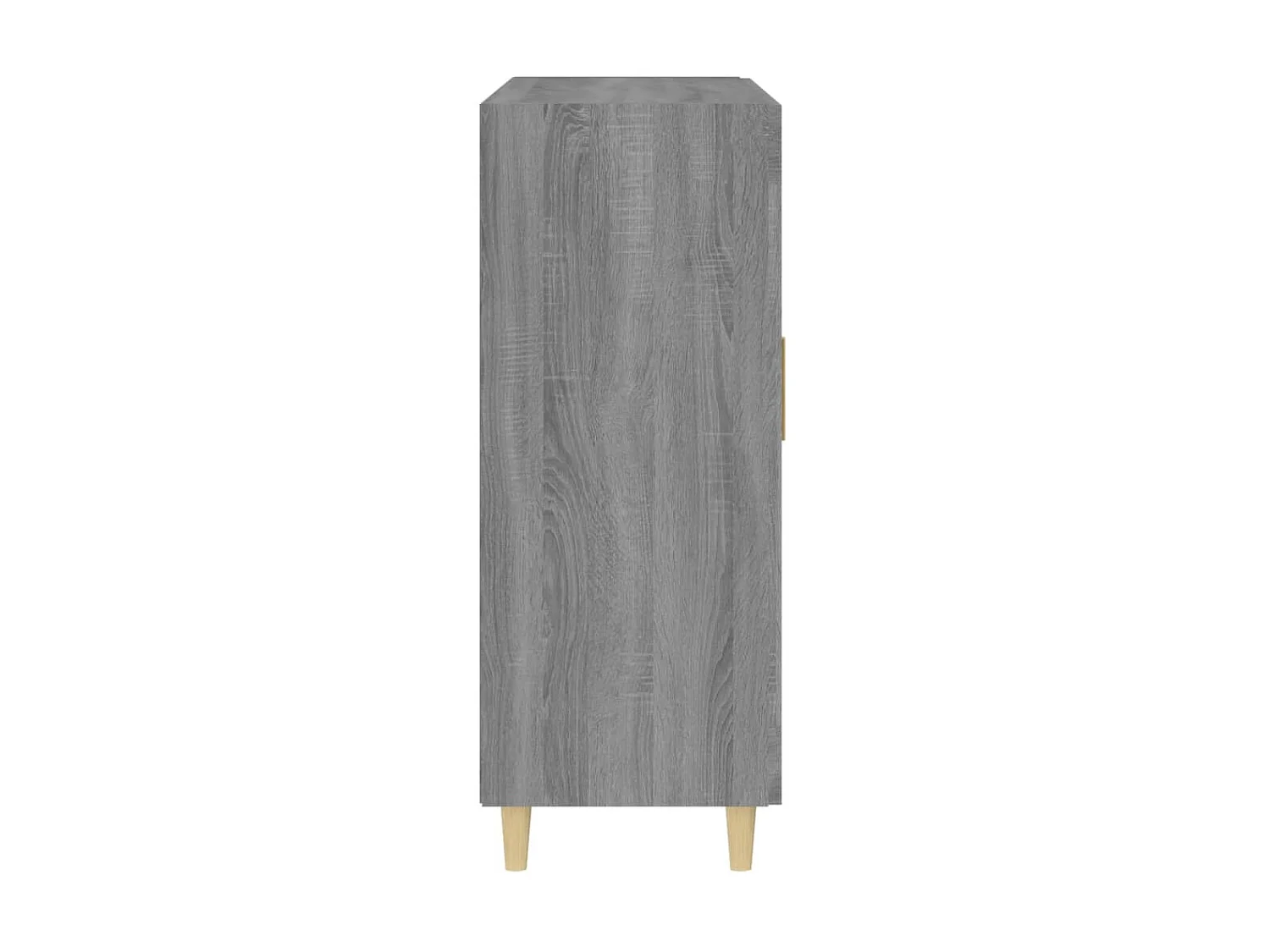 Sideboard Grau Sonoma - Lowboard 69,5x34x90 cm Holzwerkstoff -RM19546