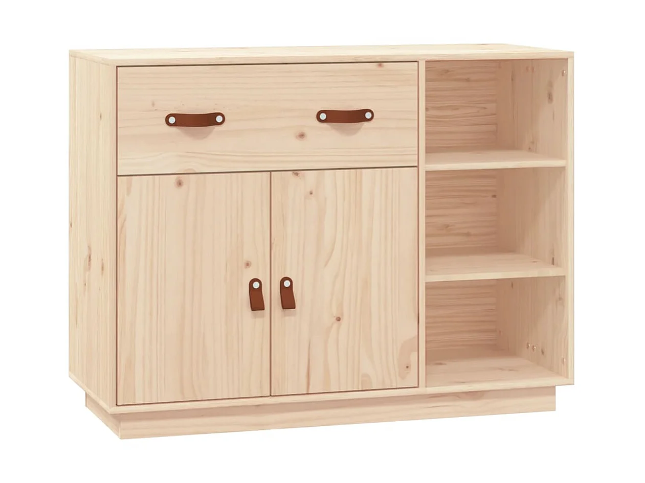 Sideboard Lowboard - 98,5x40x75 cm Massivholz Kiefer -RM31224