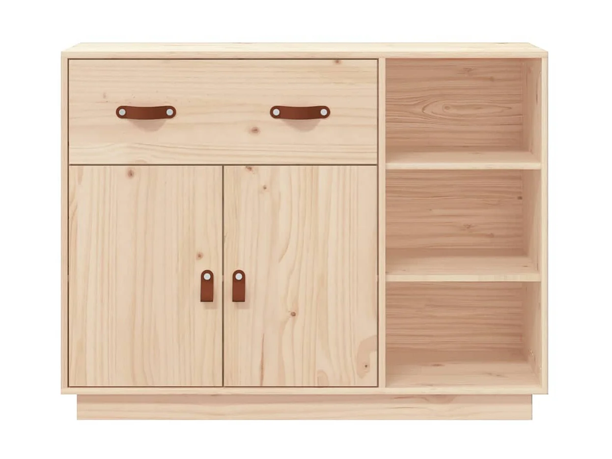 Sideboard Lowboard - 98,5x40x75 cm Massivholz Kiefer -RM31224