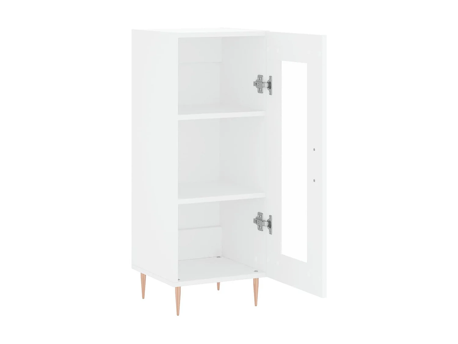 Sideboard Weiß Anrichte 34,5x34x90 cm Holzwerkstoff -RM52440