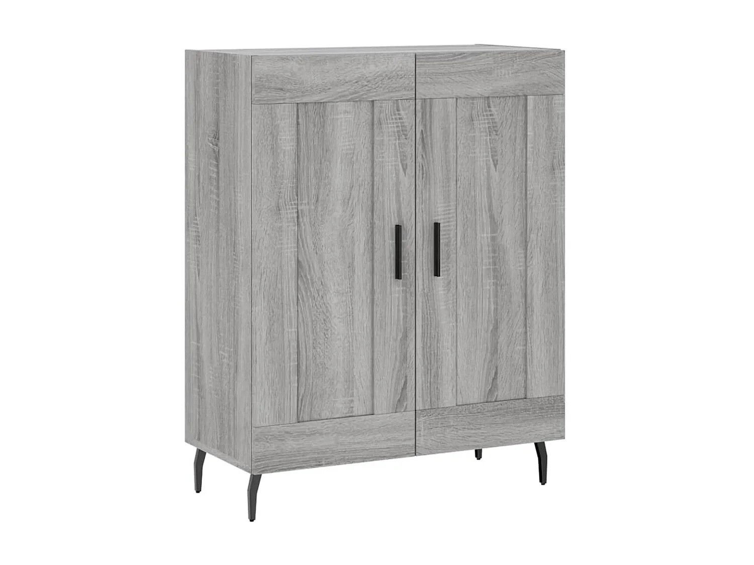 Sideboard Grau Sonoma - Lowboard 69,5x34x90 cm Holzwerkstoff -RM11868