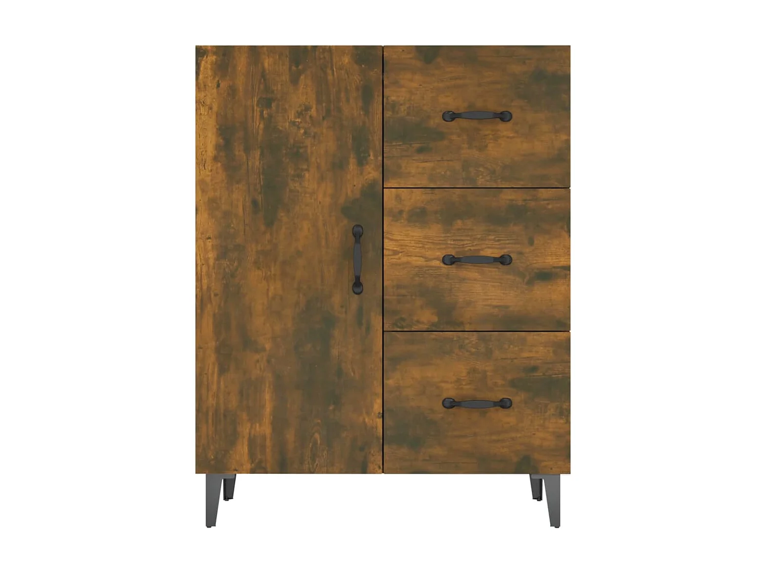 Sideboard Anrichte Räuchereiche 69,5x34x90 cm Holzwerkstoff -RM55397