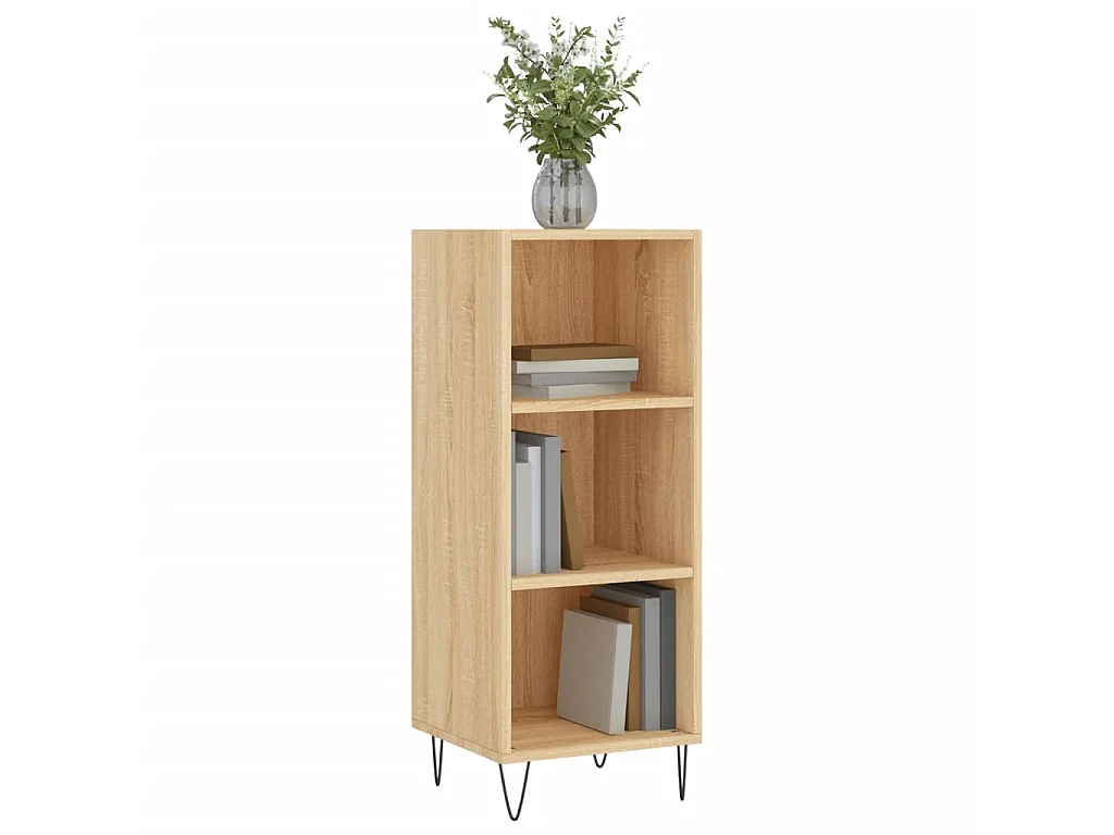 Sideboard Anrichte Sonoma-Eiche 34,5x32,5x90 cm Holzwerkstoff -RM72112
