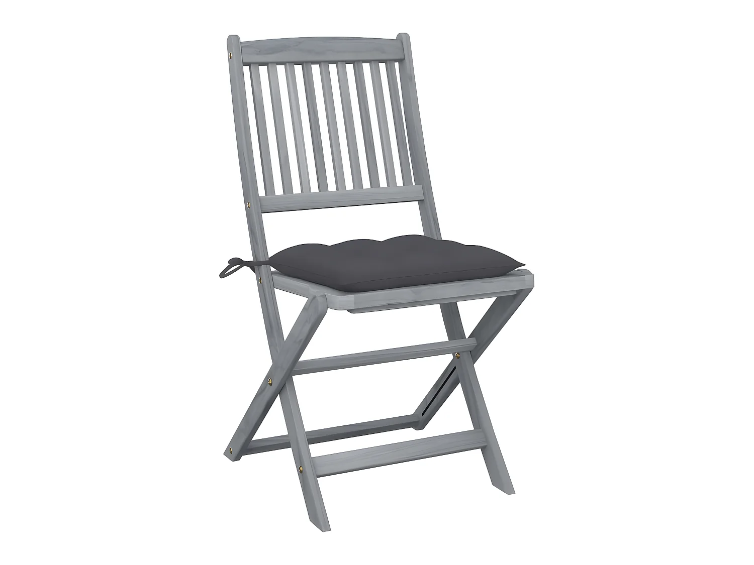 Cadeiras exterior dobráveis c/ almofadões 2 pcs acácia maciça PT961923