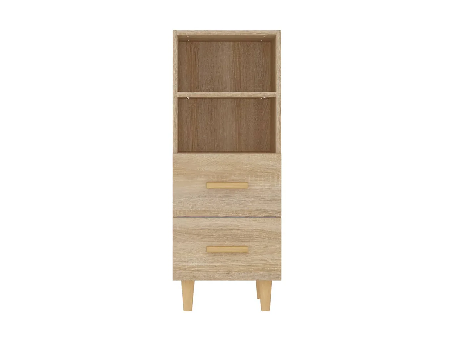 Sideboard Anrichte Sonoma-Eiche 34,5x34x90 cm Holzwerkstoff -RM52439