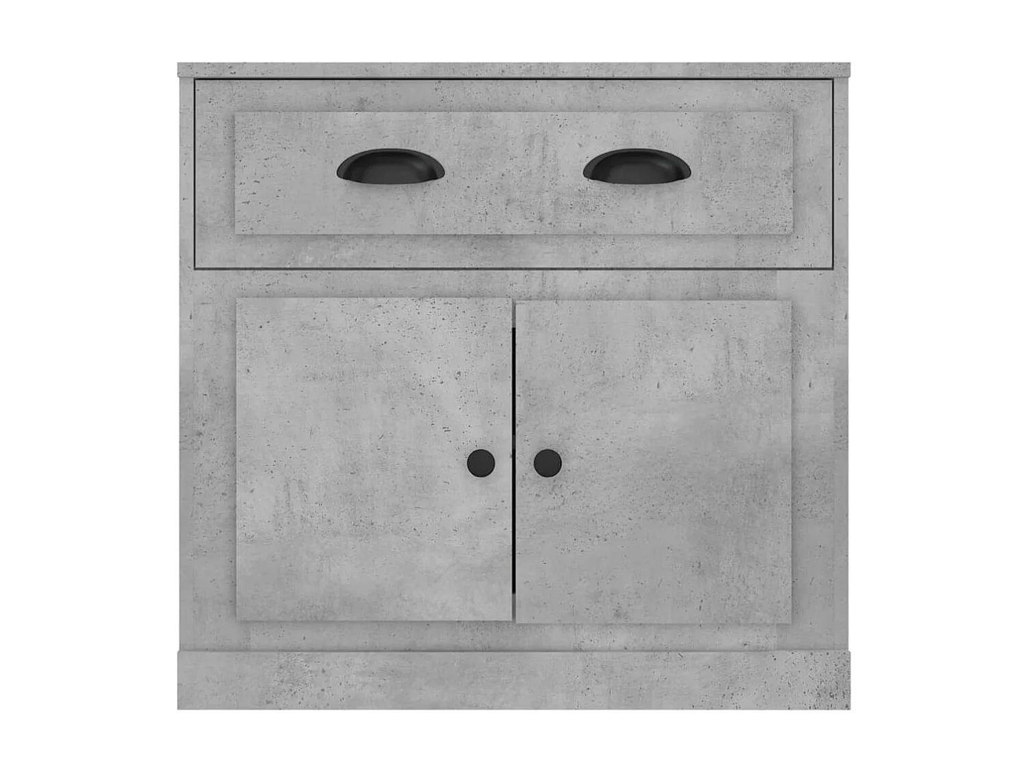 Sideboard Lowboard - Betongrau 70x35,5x67,5 cm Holzwerkstoff -RM38134