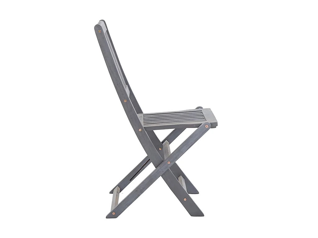 Klappbare Gartenstühle 4 Stk.| Outdoor-Stuhl Massivholz Akazie -gkd405810