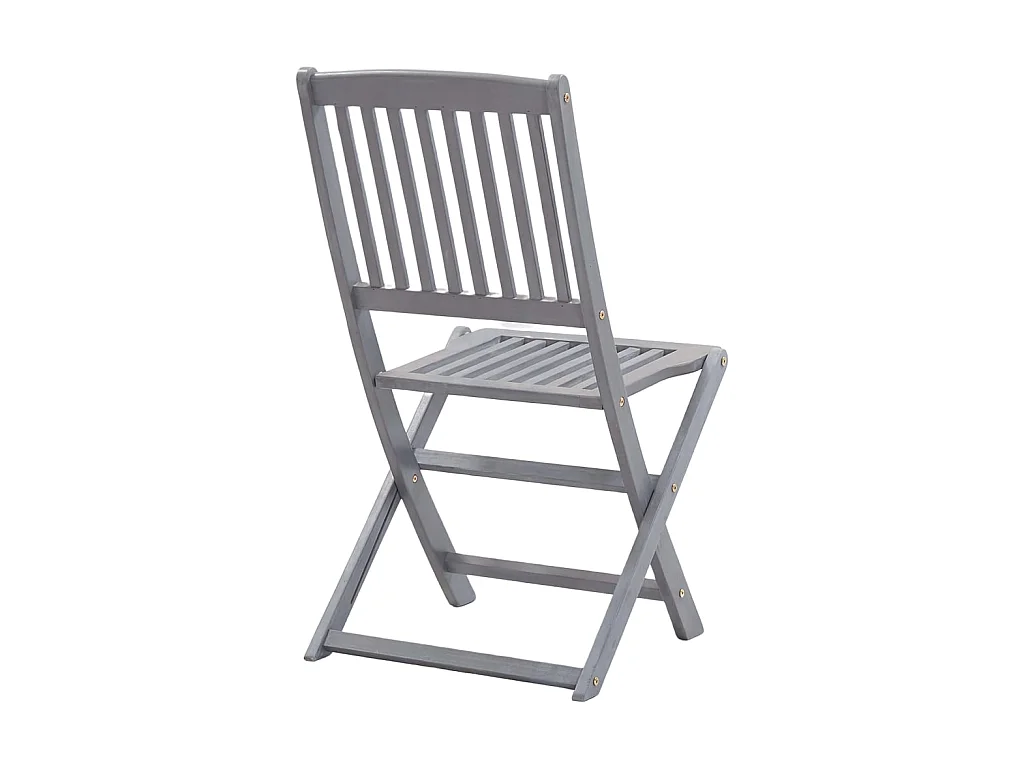 Klappbare Gartenstühle 4 Stk.| Outdoor-Stuhl Massivholz Akazie -gkd405810