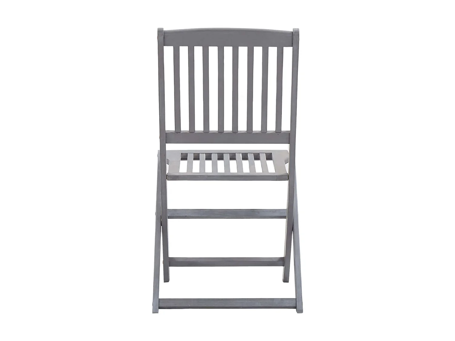 Klappbare Gartenstühle 4 Stk.| Outdoor-Stuhl Massivholz Akazie -gkd405810