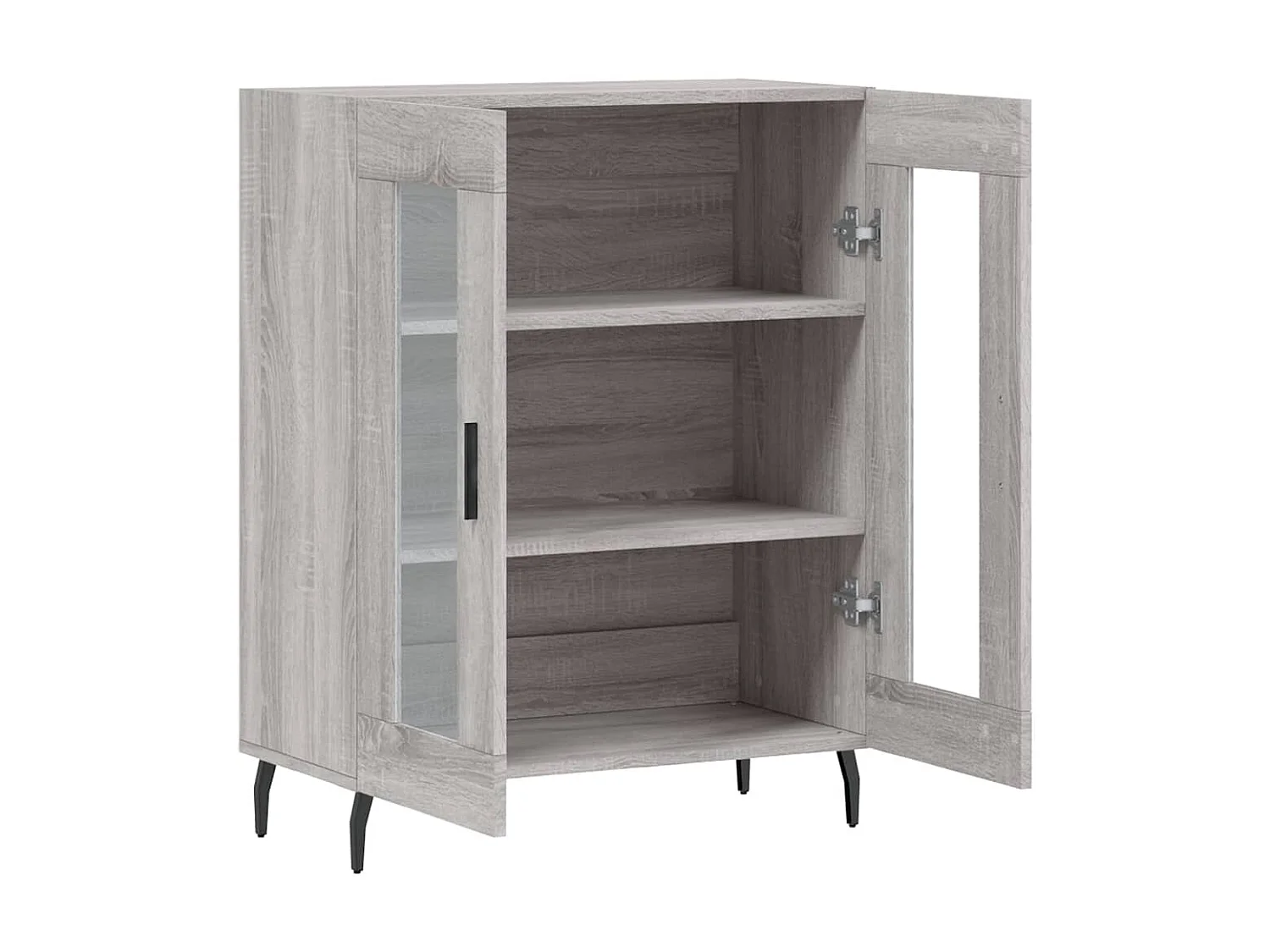 Sideboard Grau Sonoma - Lowboard 69,5x34x90 cm Holzwerkstoff -RM40306