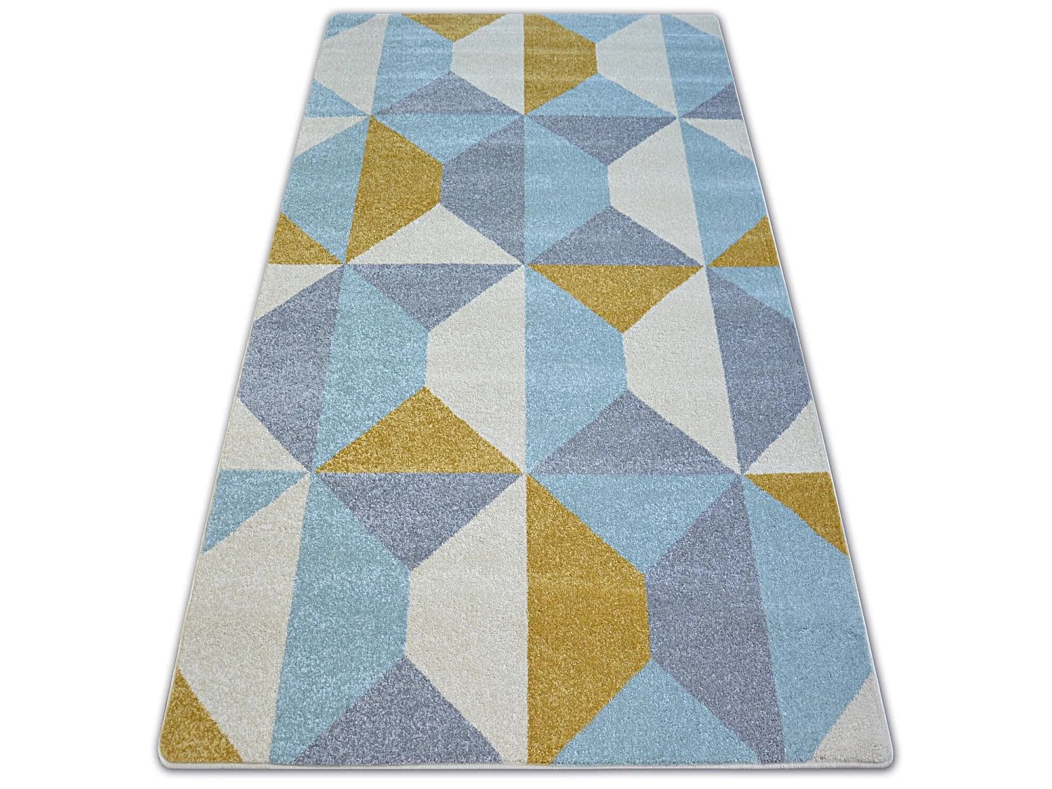 Tapijt NORDIC BLOKKEERT Geel G4578 180x270 cm