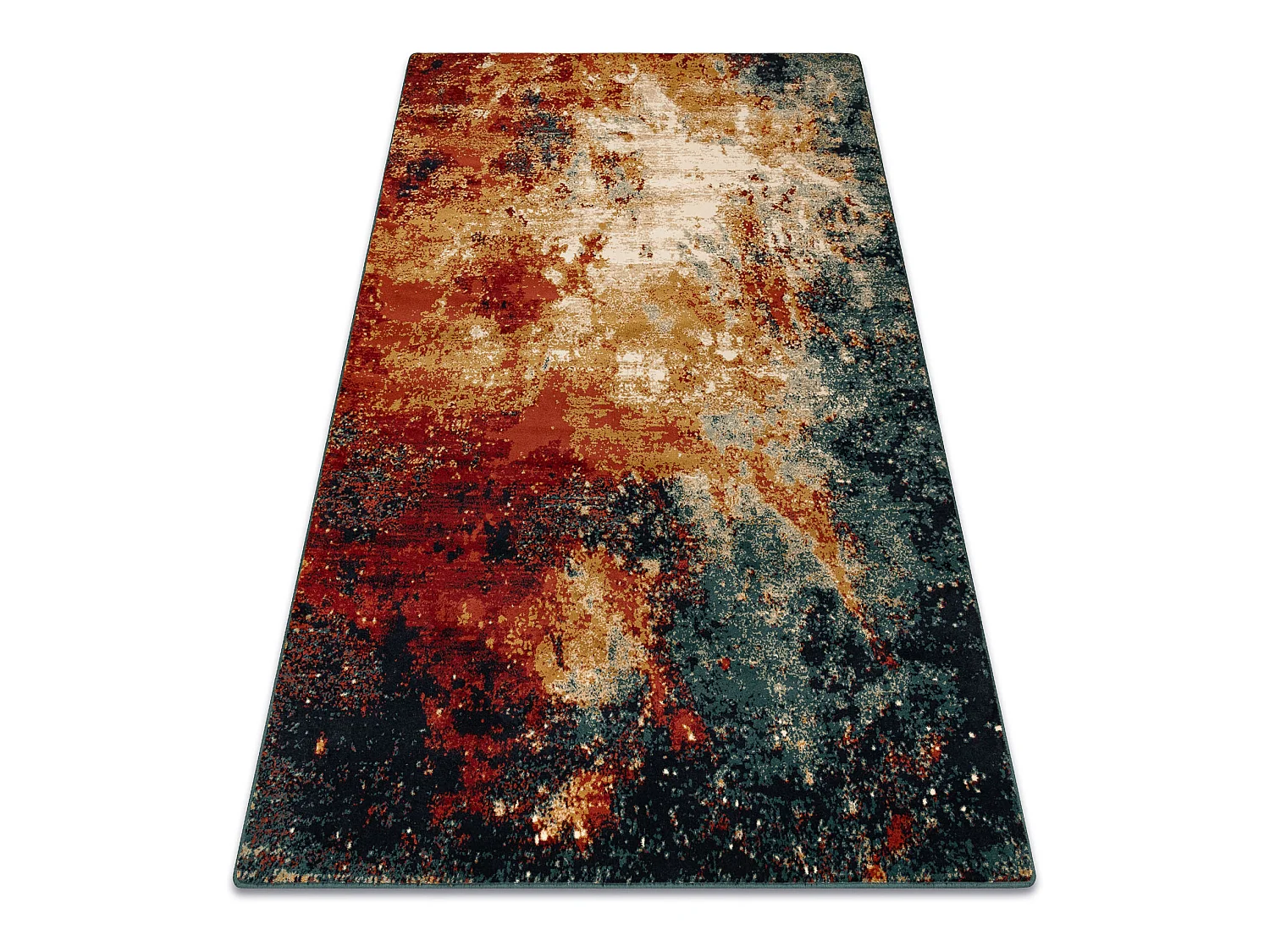 Tapis en laine OMEGA MIA rouge 170x235 cm