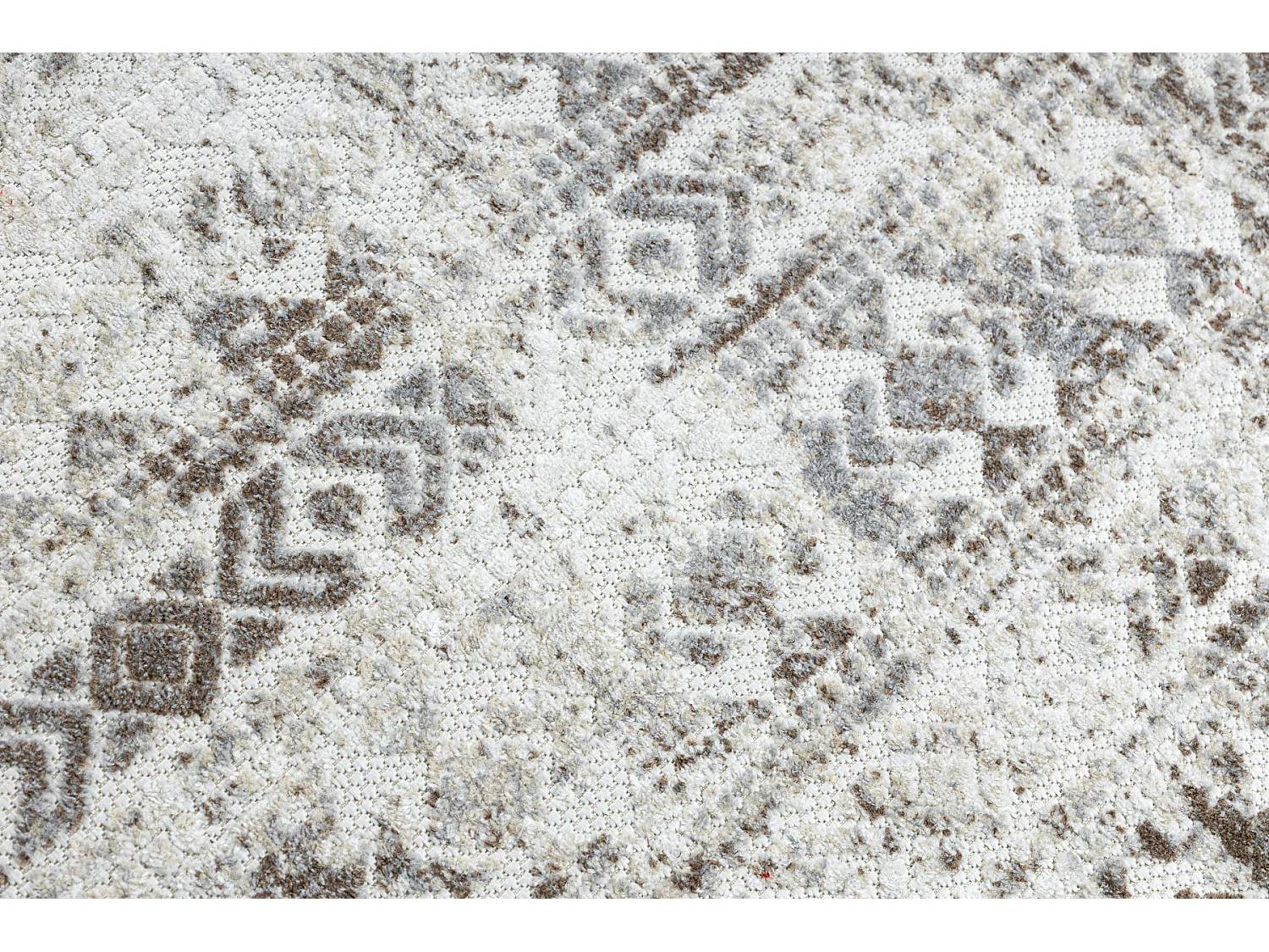 Tapijt Structureel SOLE D3732 Azteeks, diamanten Plat geweven, twee po 180x270 cm