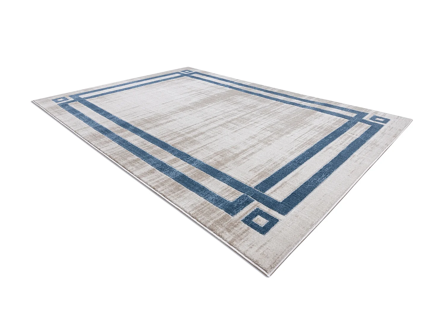 Tapis NOBLE moderne 1539 68 Cadre vintage - Structural deux niveaux de 160x220 cm