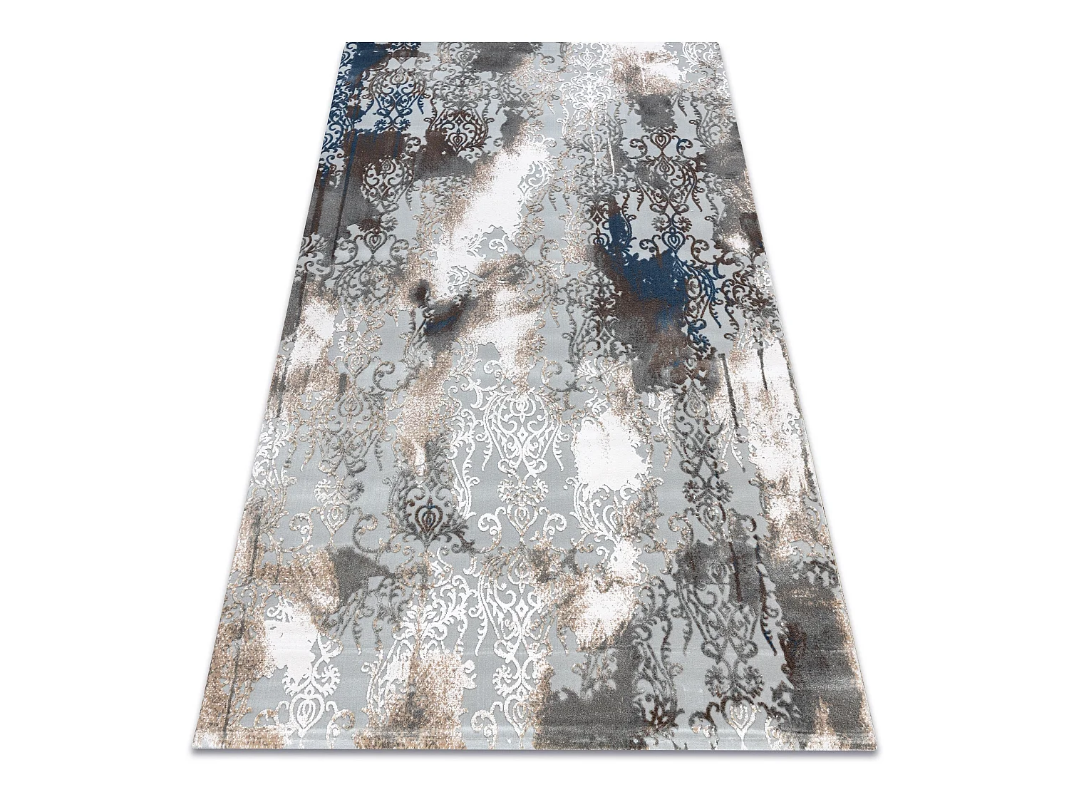 Tapijt ACRYL VALS 0W9995 C69 41 Ornament gewreven ivoor / beige  80x100 cm