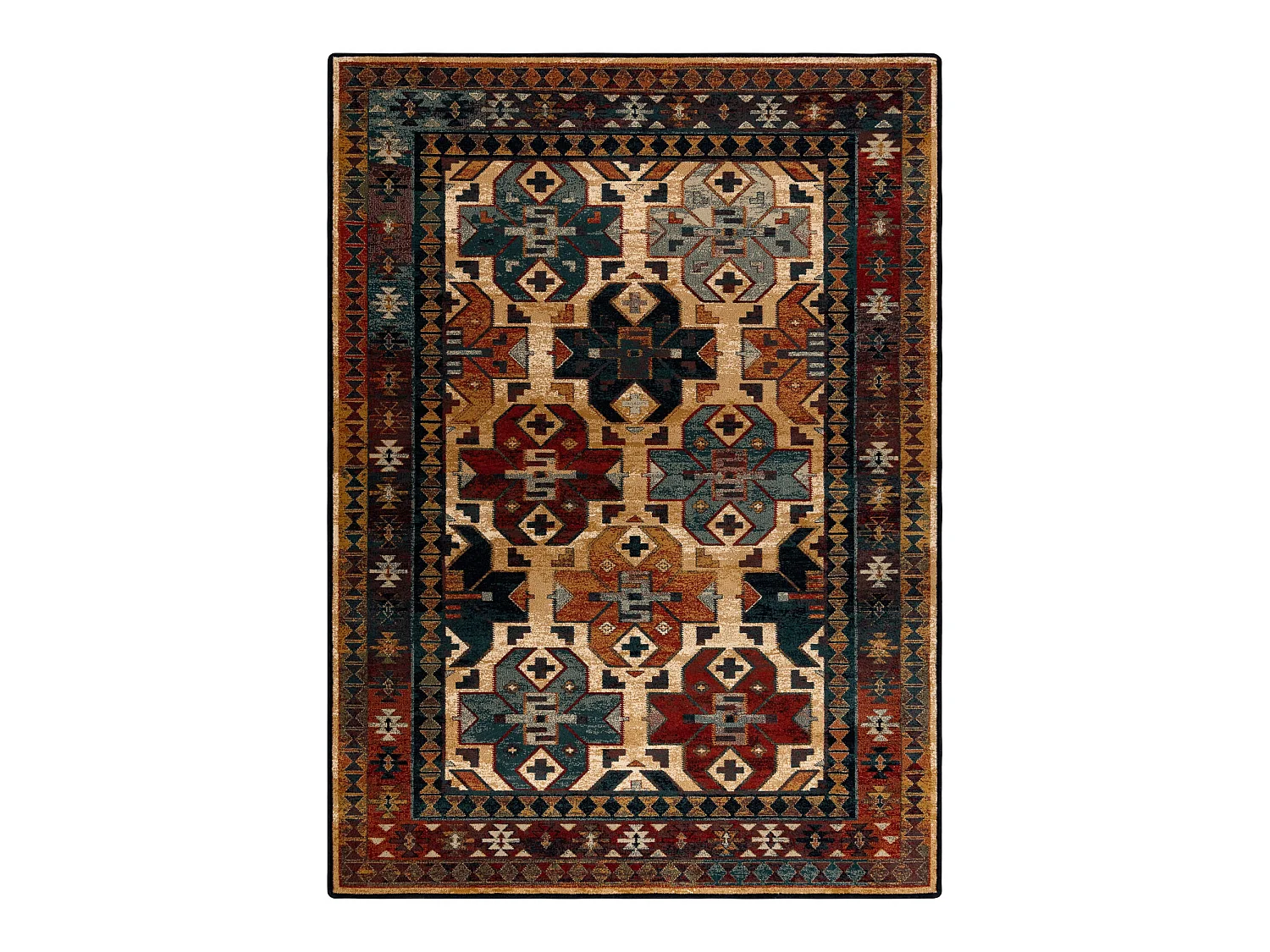 Tapis en laine OMEGA ROHAN rubis clair 200x300 cm