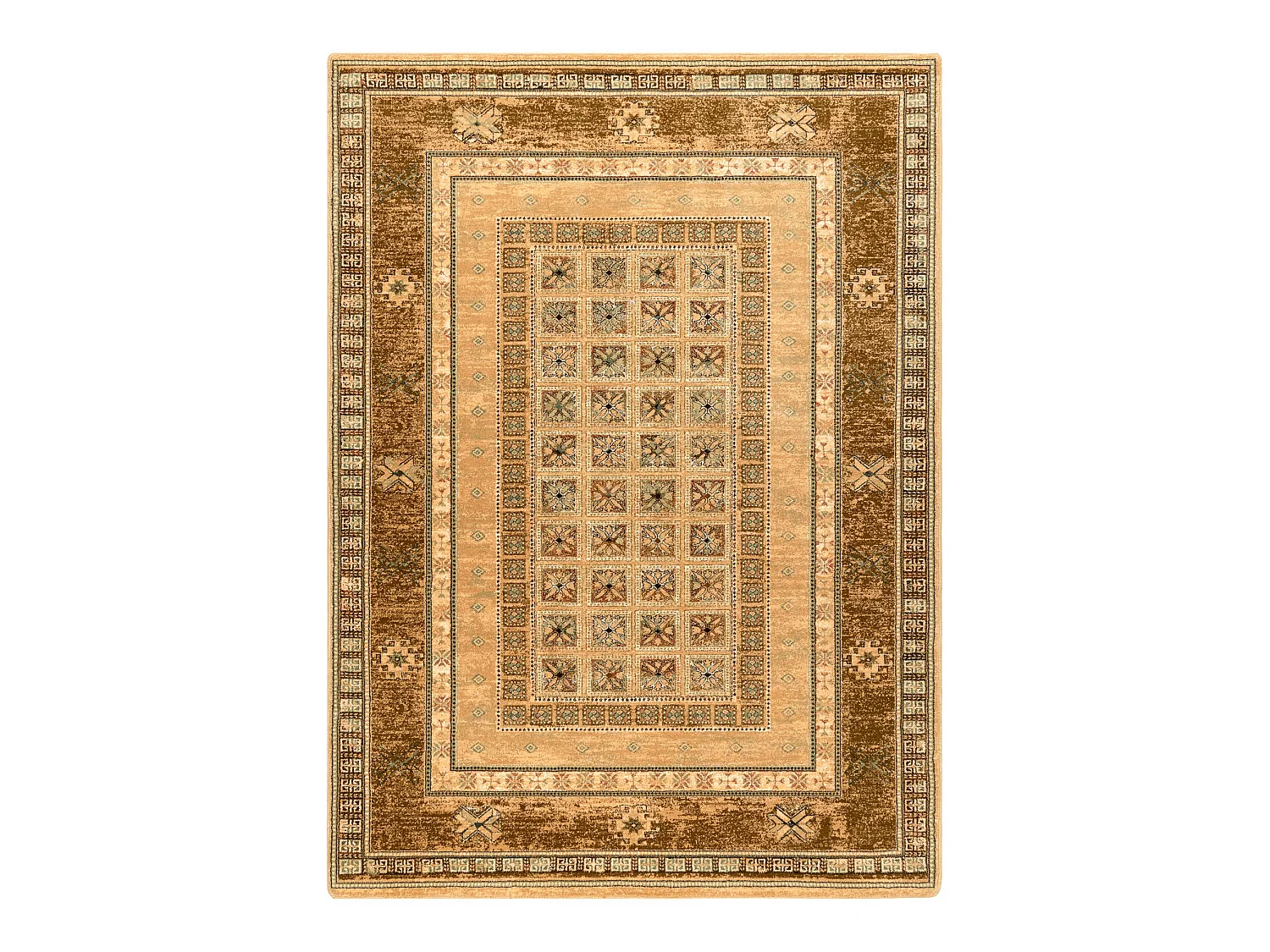 Wollteppich OMEGA ANTIK Honig 200x300 cm