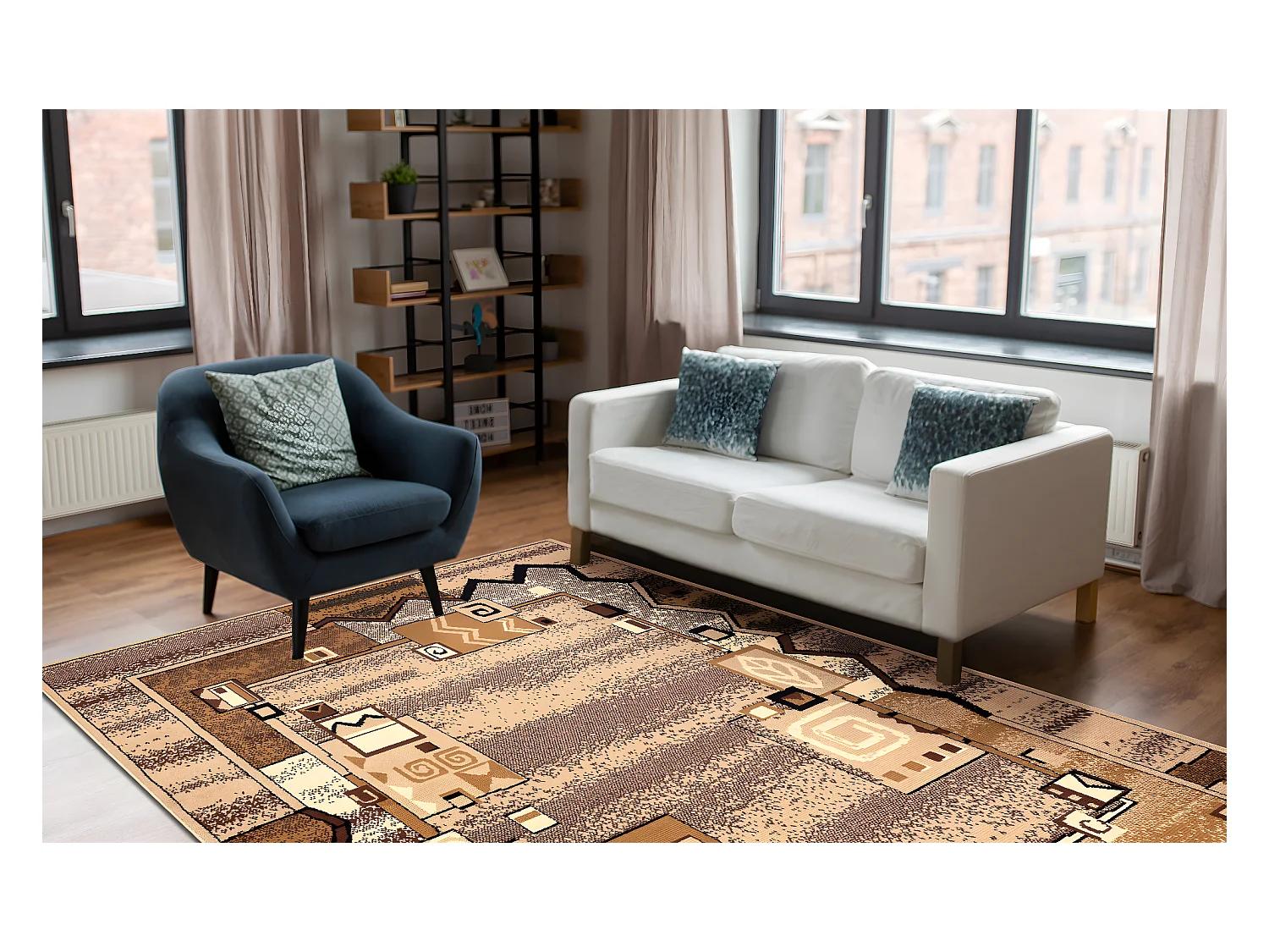 Tapijt BCF Morad SZLACZEK pad, Klassiek - beige 200x300 cm