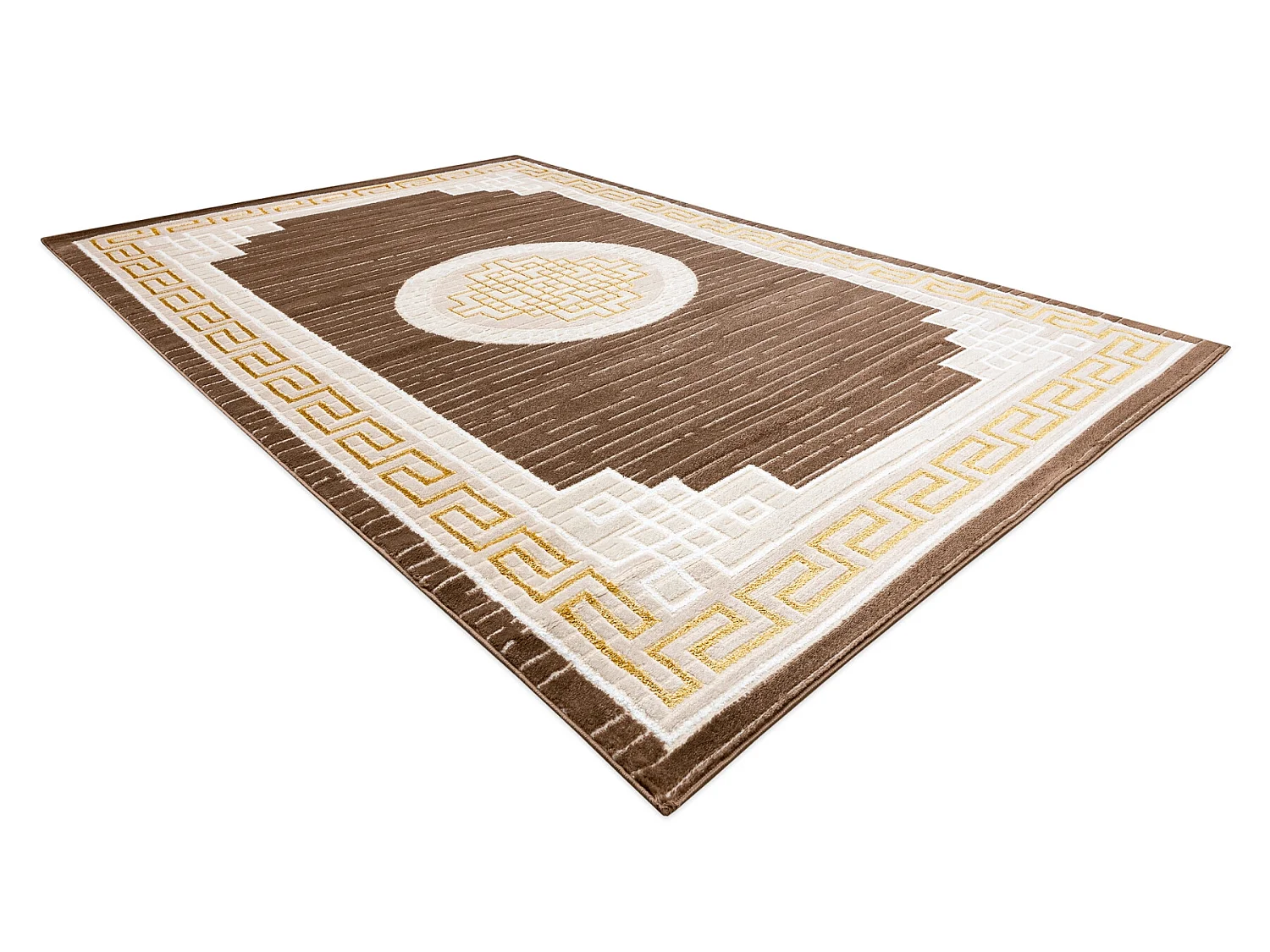 Tapijt MEFE modern 9096 Kader, Grieks sleutel - Structureel, twee pool 160x220 cm