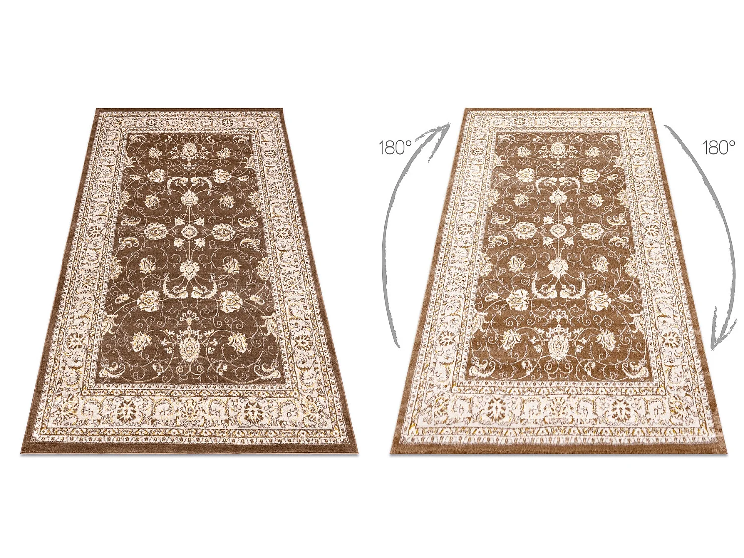Tapis MEFE moderne  2312 Ornement, cadre - Structural deux niveaux de  160x220 cm