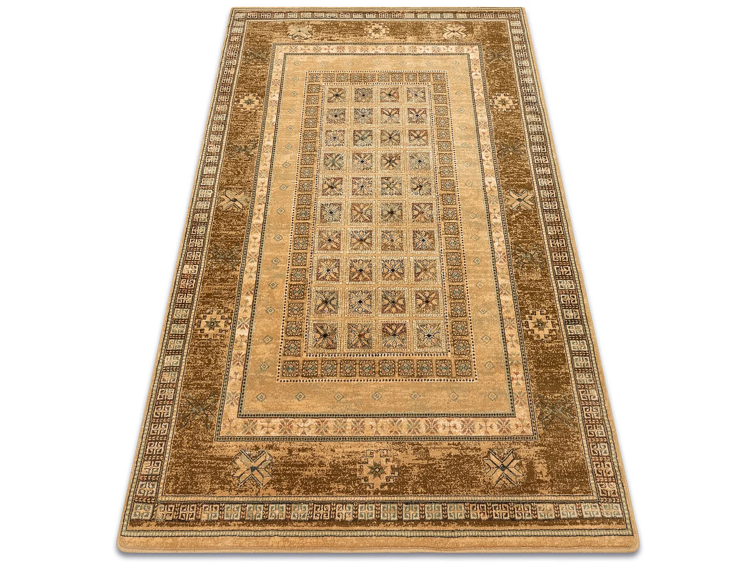 Tapis en laine OMEGA ANTIK miel 170x235 cm