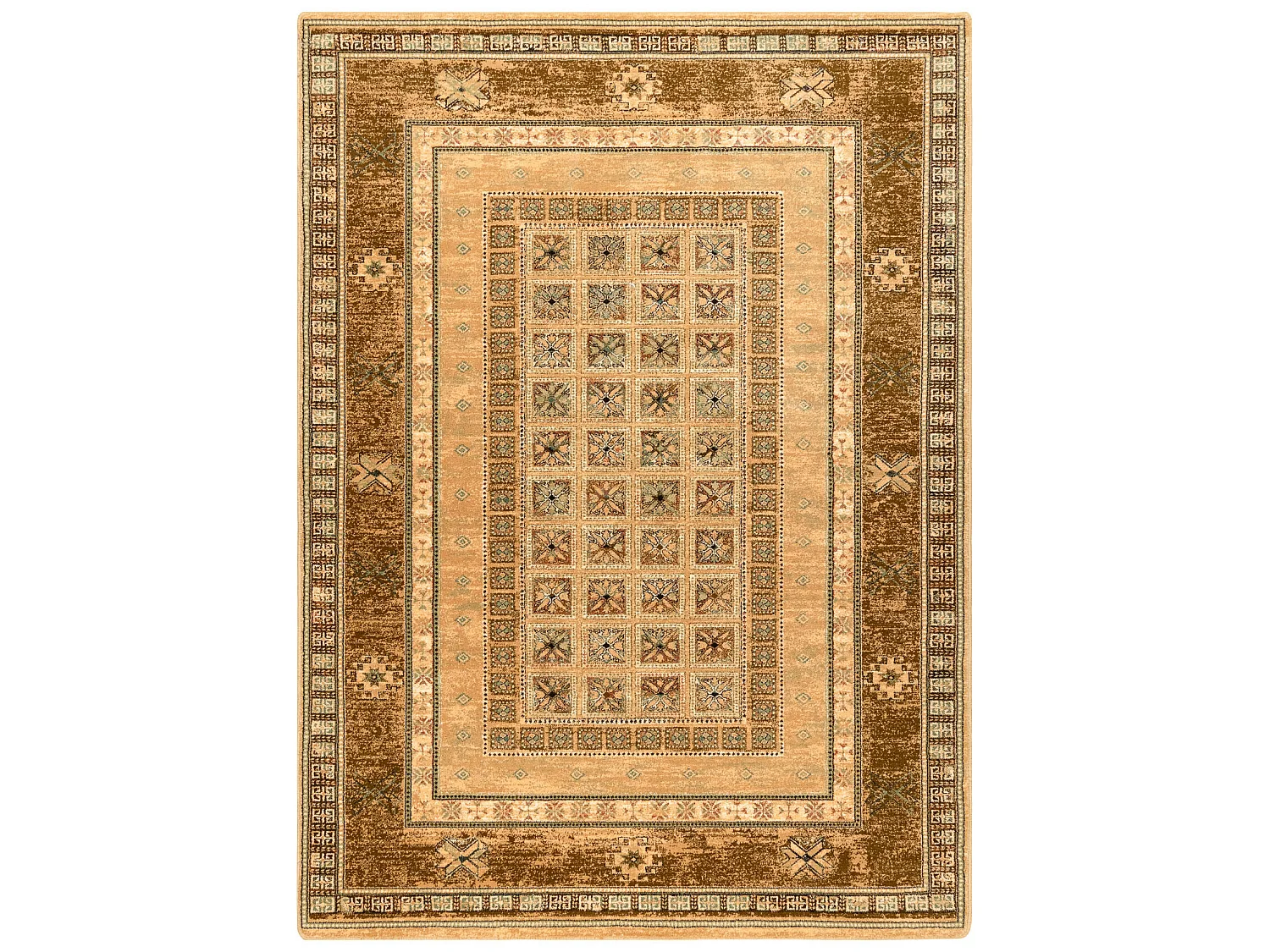 Tapis en laine OMEGA ANTIK miel 170x235 cm
